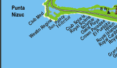 cancun map